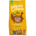 Edgard&Cooper Bio Organic Turkey Adult Kalkoen&Kip&Wortel - Hondenvoer - 7 kg Biologisch