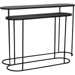 Trendhopper Bijzettafel Batir set van 2 groot antraciet