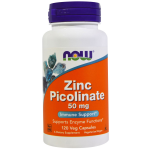 Now Foods Zinc Picolinate 50 mg (120 Veggie Capsules) -