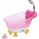 Baby Born poppenbadkuip meisjes 40 cm roze/wit