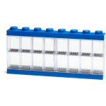 Lego vitrine 16 mini figuren 38,2 x 18,4 cm polypropyleen - Azul