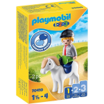Playmobil 1,2,3 Jongen met pony (70410)