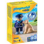 Playmobil 1,2,3 Politieman met hond