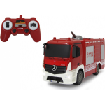 Jamara brandweerwagen RC Mercedes Benz Antos 29 cm 1:26 - Rood