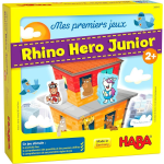 HABA spel Mijn eerste spellen Rhino Hero Junior (FR) karton/hout 18 delig