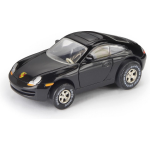 Darda schaalmodel Porsche 911 pull back 1:60 - Zwart