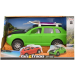 Toi-Toys Toi Toys auto met surfboard 31 cm - Groen