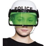 Boland politiehelm jongen/groen - Wit