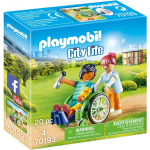 Playmobil City Life Patiënt in rolstoel (70193)