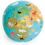 Scratch opblaasbare wereldbol 30 cm