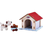 HABA Little Friends poppenhuispop Hond Lucky meisjes 5 cm/bruin - Wit