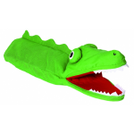 Goki Handpop Krokodil 30cm - Groen