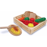 Melissa & Doug houten eetset 27 delig