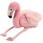 Wild Republic Cuddlekins knuffel flamingo 20 cm - Roze