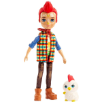 Mattel Enchantimals tienerpop Redward Rooster & Cluck 15 cm