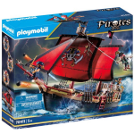 Playmobil Pirates Piratenschip (70411) - Rojo