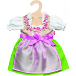 Heless poppenkleding jurk oktoberfeest meisjes 35 45 cm 2 delig