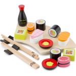 New Classic Toys sushi set junior 29 cm hout 19 delig