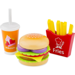New Classic Toys fast food set junior hout 17 delig
