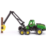 Siku John Deere 1470 boomrooimachine met boomstammen (1652) - Groen