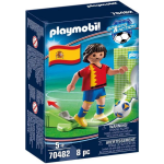 Playmobil voetbalspeler Spanje junior 8 delig