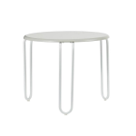 Kid&apos;s Concept tafel Linus junior 50 x 41 cm hout/staal - Grijs