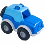 HABA politiewagen jongens 13 x 8 cm blauw/grijs