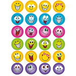 Herma stickers Glitter Smileys junior 12 x 8,4 cm folie 24 stuks