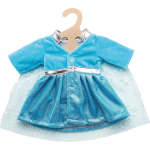 Heless babypoppenjurk Ice Princess meisjes 28 35 cm textiel - Blauw