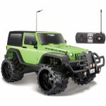 Maisto auto Jeep Wrangler Rubicon Off Road 1:16 27/40 MHz - Groen