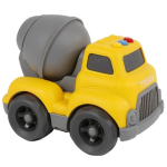 Mini Club cementwagen Road Truck jongens 16 cm/grijs - Geel