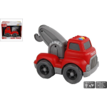 Mini Club takelwagen met licht en geluid jongens 16 cm - Rood