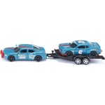 Siku Dodge Charger met Challenger SRT 20 cm staal blauw (2565) - Rood