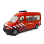 Siku Mercedes Benz Sprinter brandweer 8,2 cm staal rood (0808003) - Blauw