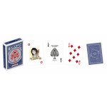 Dal Negro speelkaarten Magic Byke Regular karton blauw 55 delig