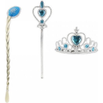 Toi-Toys Toi Toys sieradenset Ice Princess meisjes blauw/zilver 3 delig