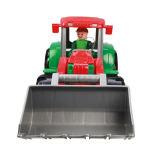 Lena tractor Truxx jongens 38,1 x 16,5 cm rood/groen