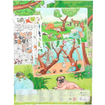 Creative Studio Create your stickerboek Animal World meisjes 33 cm papier