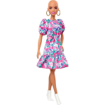 Mattel Barbie tienerpop Fashionistas No Hair meisjes 30 cm - Roze