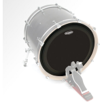 Evans BD22EMADONX EMAD Onyx 22 inch bassdrumvel