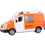 Toi-Toys Toi Toys ambulance Notatrzt met licht en geluid 22 cm wit/ - Oranje