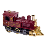 Goki Metalen Klassieke Locomotief Met Geluid: 14 cm - Rood