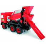 Wader speelgoed Betonwagen 43 cm - Rood