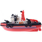 Johntoy reddingsboot Rescue 30 cm - Rood