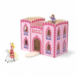 Melissa & Doug Fold & Go prinsessenkasteel - Roze