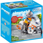 Playmobil City Life Spoedarts op motor (70051)