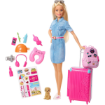Mattel Barbie tienerpop Dreamhouse Adventures op reis 30 cm - Roze