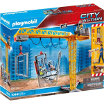 Playmobil City Action RC bouwkraan met bouwonderdeel (70441) - Geel