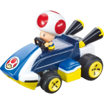 Carrera Mario Kart mini RC Toad 2,4GHz 7 x 4,5 cm 11 delig - Blauw