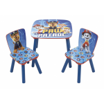 Nickelodeon tafel en stoelen Paw Patrol junior hout 3 delig - Blauw